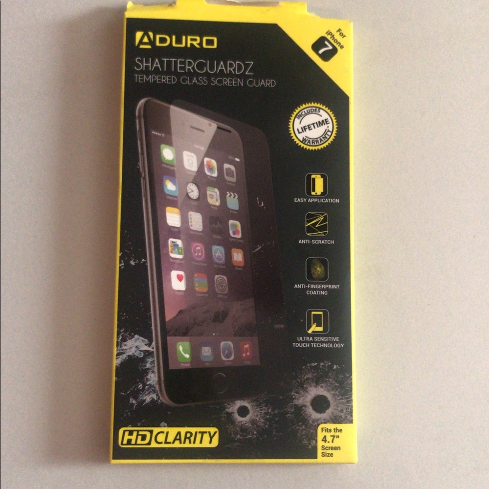 ADURO-SHATTERGUARDZ Tempered Glass Screen Guard